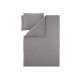 LIVARNO ® Viskose Bettwäsche, 240 x 220 cm, 70 x 90 cm, grau - B-Ware sehr gut