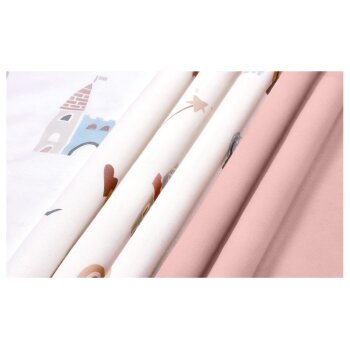 LIVARNO Baby Wendebettwäsche Set, 3-teilig, Prinzessin - B-Ware sehr gut
