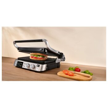SILVERCREST® Digitaler Premium-Kontaktgrill - B-Ware neuwertig