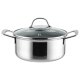 SILVERCREST® Premium-Edelstahltopf mit Wabenstruktur, Ø 20 cm - B-Ware neuwertig