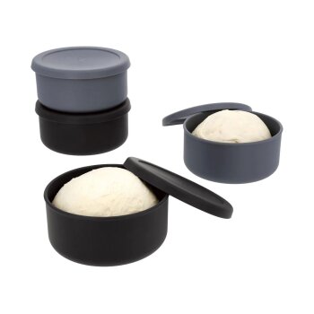 SILVERCREST® Pizzateig-Boxen, 4 Stück - B-Ware neuwertig