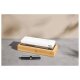 SILVERCREST® 2-in-1-Schleifstein, mit Bambusbasis - B-Ware Transportschaden Kosmetisch