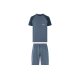CR7 Christian Ronaldo Herren Shorty Pyjama, 2-tlg. (navy/blau, XL) - B-Ware sehr gut