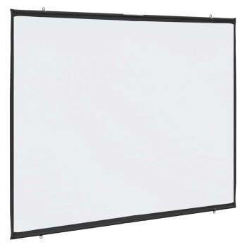 vidaXL Beamer-Leinwand, wandhängend, 100 Zoll - 4:3...