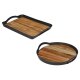 SILVERCREST® Serviertablett aus Akazie - B-Ware