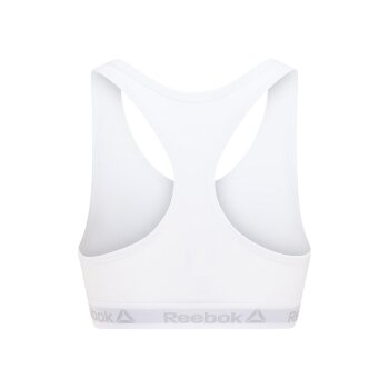 Reebok 2er Set Damen-Sport-BHs, S, marineblau/weiß - B-Ware sehr gut