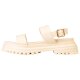 esmara® Damen Sandalen, 39, beige - B-Ware sehr gut