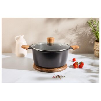 SILVERCREST® Aluguss-Topf, Ø 24 cm - B-Ware gut