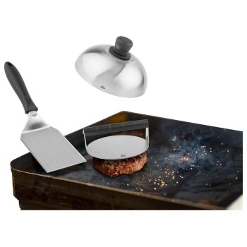 GRILLMEISTER Burger-Set / Pulled-Pork-Set (Starter-Kit Burger) - B-Ware neuwertig