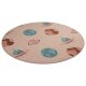 LIVARNO home Kinder-Teppich, geeignet für Fußbodenheizung, beige - B-Ware neuwertig