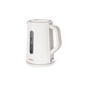 SILVERCREST® Edelstahl-Wasserkocher SWC 3100 C1, 3000 W, weiß - B-Ware neuwertig