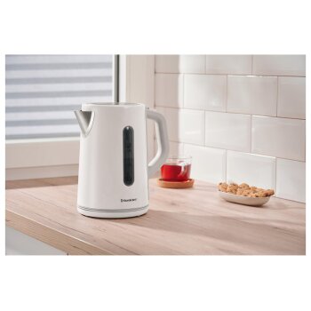 SILVERCREST® Edelstahl-Wasserkocher SWC 3100 C1, 3000 W, weiß - B-Ware neuwertig