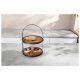 SILVERCREST® Etagere mit Akazienholz (Etagere Rund) - B-Ware neuwertig