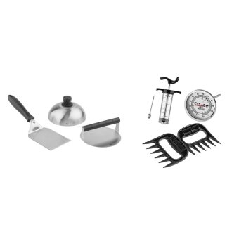 GRILLMEISTER Burger-Set / Pulled-Pork-Set - B-Ware