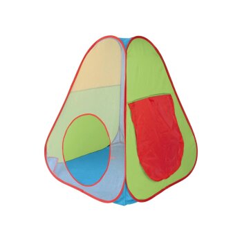 LUPILU® Spielzelte mit Tunnel (grün/gelb/rot) - B-Ware gut