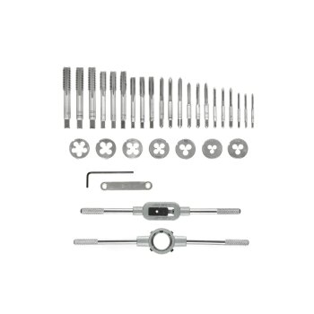 PARKSIDE® Gewindebohrer-/ Schneideisen-Set, 32-teilig - B-Ware neuwertig