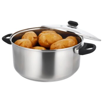 SILVERCREST® Edelstahl-Topf, Ø 28 cm - B-Ware sehr gut