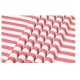 LIVARNO® Bettwäsche, aus Mikrofaser Satin, 200 x 220 cm, Streifen/rosa - B-Ware neuwertig
