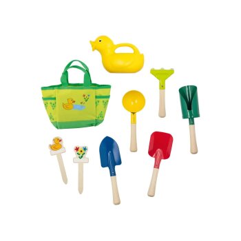 LUPILU® Kinder Gärtnertasche, 9-teilig (Grün) - B-Ware sehr gut