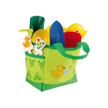 LUPILU® Kinder Gärtnertasche, 9-teilig (Grün) - B-Ware sehr gut