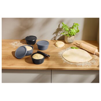 SILVERCREST® Pizzateig-Boxen, 4 Stück - B-Ware...
