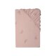 LIVARNO ® Spannbettlaken, 140-160 x 200 x 25 cm, Schmetterling/pink - B-Ware neuwertig