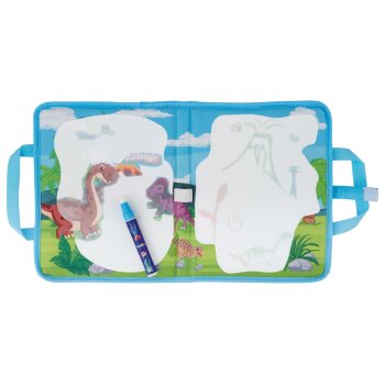 Lupilu® Reise Wassermalmatte, mit Wasserstift, Dinosaurier - B-Ware neuwertig
