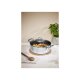 SILVERCREST® Premium-Edelstahltopf mit Wabenstruktur, Ø 24 cm - B-Ware sehr gut