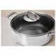 SILVERCREST® Premium-Edelstahltopf mit Wabenstruktur, Ø 24 cm - B-Ware sehr gut