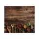 SILVERCREST® Glas-Herdabdeckplatte (Holzoptik) - B-Ware Transportschaden Kosmetisch