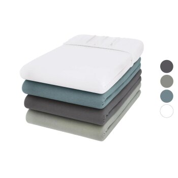 LIVARNO® Jersey-Spannbettlaken, 180-200 x 200 cm -...