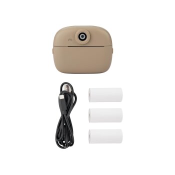 lupilu® Kinder Sofortbildkamera, taupe - B-Ware gut