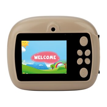 lupilu® Kinder Sofortbildkamera, taupe - B-Ware gut