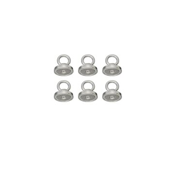 PARKSIDE® Neodym-Magnete / Magnethalter mit Clip / Magnethaken / Ösenmagnete / Senkkopf-Topfmagnet-Set (Ösenmagnet) - B-Ware neuwertig