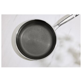 SILVERCREST® Premium-Edelstahl-Pfanne, mit Wabenstruktur, Ø 28 cm - B-Ware sehr gut