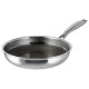 SILVERCREST® Premium-Edelstahlpfanne mit Wabenstruktur, Ø 24 cm - B-Ware sehr gut