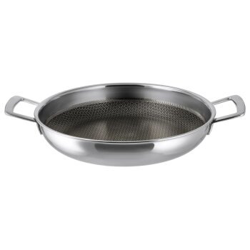 SILVERCREST® Premium-Edelstahl-Servierpfanne mit...