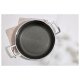 SILVERCREST® Premium-Edelstahl-Servierpfanne mit Wabenstruktur, Ø 28 cm - B-Ware sehr gut