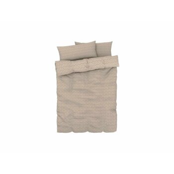 LIVARNO Home Bettwäsche, 260 x 220 cm, beige -...