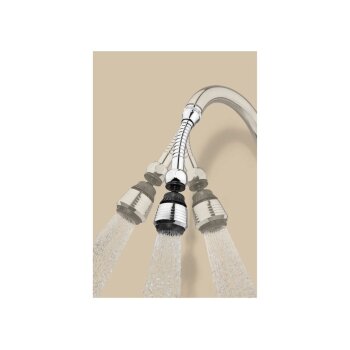 LIVARNO® Drehbarer Armatur-Aufsatz / Flexibler Armatur-Aufsatz (Flexibler Wasserhahnaufsatz) - B-Ware neuwertig