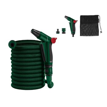 PARKSIDE® Flexi-Gartenschlauchset, 15 m - B-Ware sehr gut