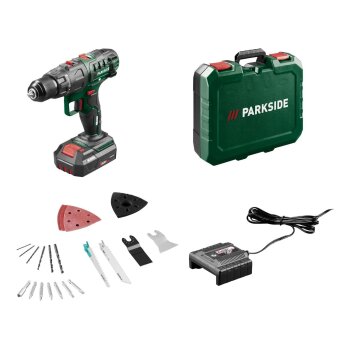 PARKSIDE® 20 V Akku-Kombigerät »PKGA 20-Li D2«, mit Akku – mit Ladegerät - B-Ware neuwertig