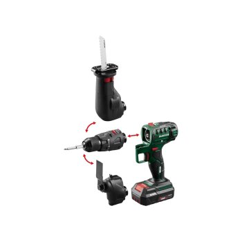PARKSIDE® 20 V Akku-Kombigerät »PKGA 20-Li D2«, mit Akku – mit Ladegerät - B-Ware neuwertig