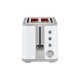 SILVERCREST® Toaster STEC 1050 B1, weiß - B-Ware Transportschaden Kosmetisch