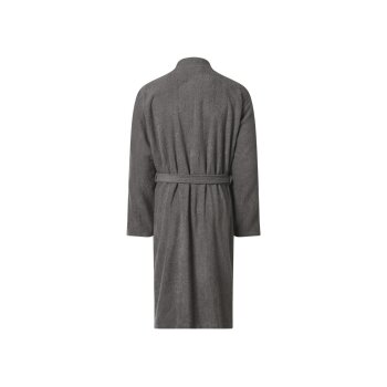 LIVARNO® Damen/Herren-Bademantel, M, grau - B-Ware neuwertig