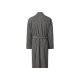 LIVARNO® Damen/Herren-Bademantel, M, grau - B-Ware neuwertig