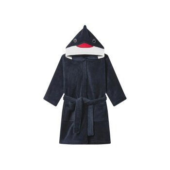 LIVARNO® Kleinkinder-Bademantel, 98/104, navy - B-Ware neuwertig