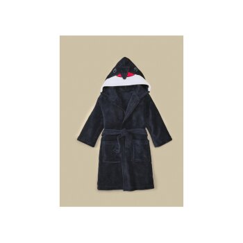 LIVARNO® Kleinkinder-Bademantel, 98/104, navy - B-Ware neuwertig