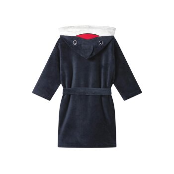 LIVARNO® Kleinkinder-Bademantel, 98/104, navy - B-Ware neuwertig