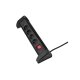 TRONIC® Tischsteckdosenleiste, 4 Steckdosen, schwarz - B-Ware sehr gut
